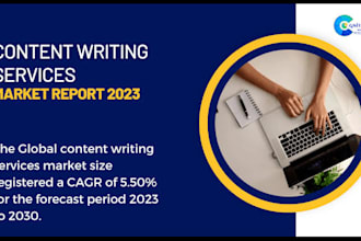 conduct comprehensive market research, writing blogs, articles, online content