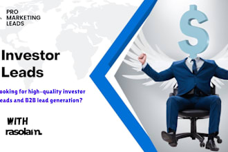 do expert investor leads and b2b lead generation for crypto, forex, real estate