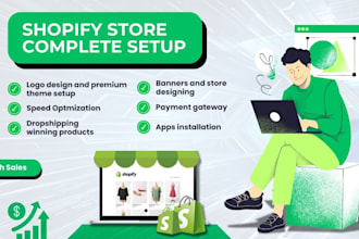 create shopify dropshipping store for your passive income