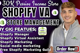 be your shopify virtual assistant and mentor shopify store virtual assistant