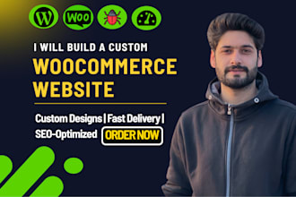 setup a custom woocommerce website with wordpress for your ecommerce store