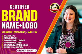 creatively design your business name, slogan, logo and responsive website
