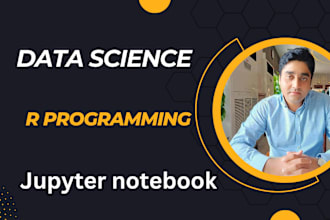 do r programming, data science and jupyter notebook projects
