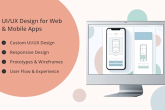 do ux ui design, mobile app design, web design