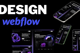 develop webflow website, figma to webflow, webflow expert
