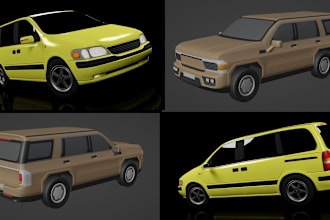 do realistic car modeling, car design, 3d modeling, car animation, car modeling