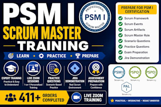 train you for psm I scrum master certification