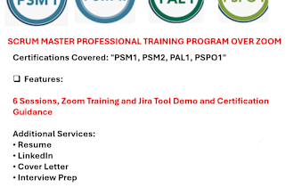 help you to get certified as a professional scrum master with expert training