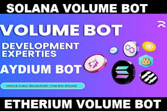 create telegram solana volume bot, pumpfun alert bot, raydium volume bot