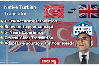 do english to turkish and turkish to english translations