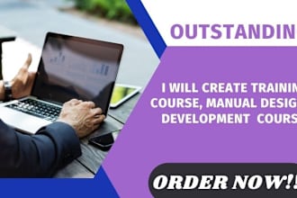 create training course, manual design, development  course,
