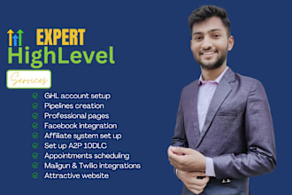 build gohighlevel website with integrations