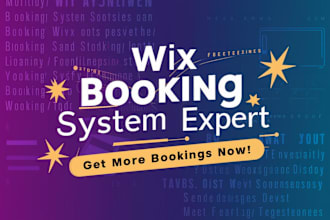 professional wix booking system on your wix website