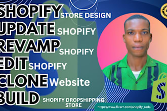supercharge 7 figure shopify dropshipping store redesign website update shopify