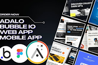 custom bubble mvp, adalo, and bubbleio web apps for saas, bubbleio developer