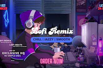 make or remix any song into lofi beats