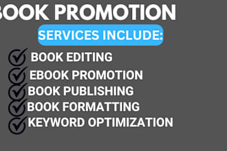do amazon book promotion, kindle book advertising and ebook marketing