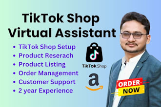 tiktok shop setup, tiktok shop dropshipping and your VA