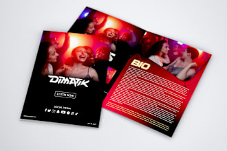 design professional epks for artists, musicians, and bands