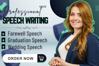 write best commencement and farewell speech, wedding speech, graduation speech