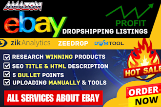 do amazon to ebay dropshipping top seo listings
