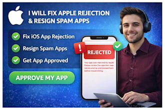 fix apple rejection, design spam, app approval