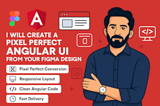 create a pixel perfect angular UI from your figma design