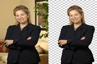 do images masking  or transperent background perfectly in photoshop