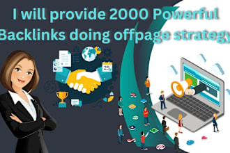 provide 2000 powerful backlinks doing offpage strategy
