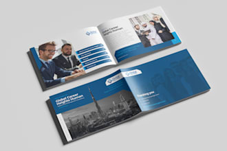 design company profile, business brochure, booklet, annual report, catalog