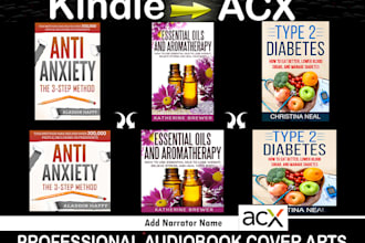 convert kindle cover to audiobook cover for acx