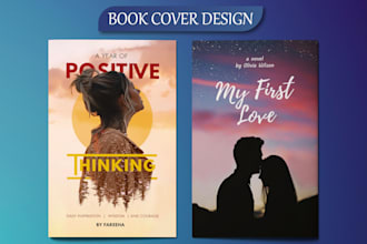 do book cover design, album and magazine cover