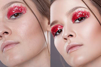 skin retouching and photo retouching