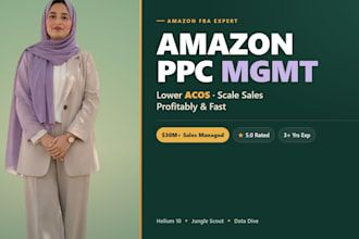 be your amazon ppc manager and lower acos to boost sales