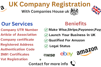 do uk company registration with vat and all company docs