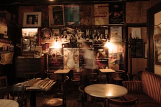 picture cafe restaurant design aesthetic in vienna