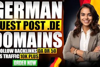 high quality german guest posts with dofollow backlinks