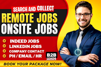 collect recruitment leads from linkedin, indeed, HR