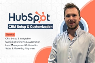 set up and customise your hubspot CRM for your business