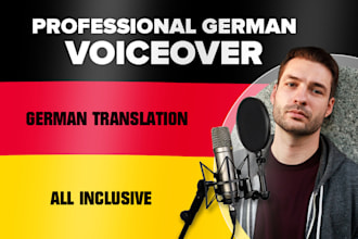 voice your english youtube channel to german