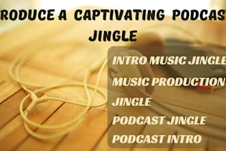 produce your podcast intro jingle background music song lyrics writing produce