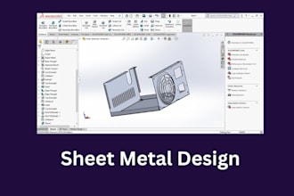 design 3d models,2d drawings with solidworks
