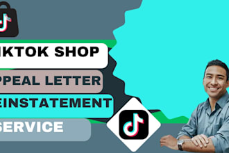 write tiktok shop appeal letter reinstatement tiktok suspension reactivation