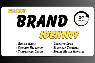 brainstorm beatify brand, company, business names, logo, slogan for startup