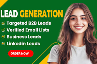 do b2b lead generation, linkedin leads and business leads