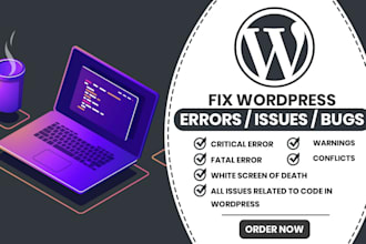 be your wordpress maintenance and troubleshooting expert
