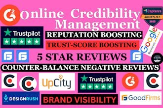 clutch gmb designrush g2 goodfirms sortlist website online reputation management