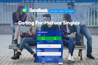build online adult chat, hookup, dating website and app