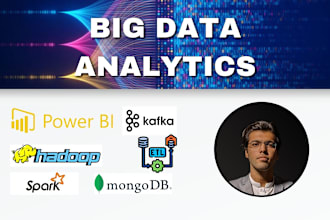 complete your big data tasks using hadoop, kafka,spark