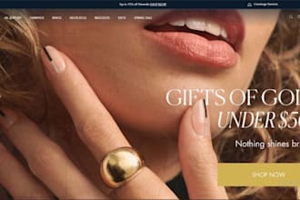 build a luxury jewelry website that converts visitors into buyers